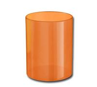 Elami - Portalápices de plástico naranja