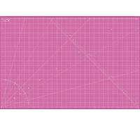 Elan Base de Corte 150x100 Autocicatrizante Rosa, Tabla de Corte 150x100 CM, Tabla Cortar Manualidades à 5 Couches, Self-healing Cutting Mat