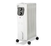 HAEGER Elan IX - Calefactor Radiador Eléctrico de Aceite con 2000W de Potencia, 3 velocidades - termostato Regulable, 5 Canales de Aceite, 3 configuraciones de Calor, Almacenamiento del Cable.