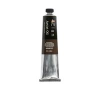Elan Pintura Oleo Profesional Tierra de Sombra Tostada, Tubo de 200 ml, Pintura al Oleo para Lienzos