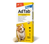 ELANCO AdTab 225 mg, comprimido contra pulgas y garrapatas para perros de más de 5,5 a 11 kg