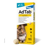 ELANCO AdTab 48 mg, comprimido contra pulgas y garrapatas para gatos de más de 2 a 8 kg