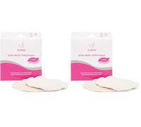 Elanee 211-00 - Discos absorbentes (lana y seda, 2 capas, 1 par) (Paquete de 2)