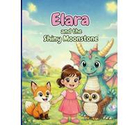 Elara and the Shiny Moonstone: A Fun Adventure Coloring Book for Kids