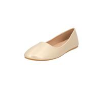 Elara Bailarina Mujer Cómodo Slip Ons Chunkyrayan Oro DY-10A Gold-39