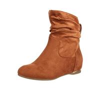 Elara Botines de Mujer Tacón de Cuña Chunkyrayan P C270 Camel-38