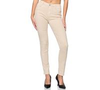 Elara Pantalones para Mujer Jeans Elástico Chunkyrayan G09-15 Beige 36 (S)