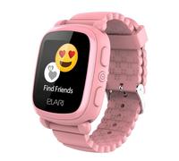 Elari 2G Reloj Inteligente Niño y Niña GPS Localizador y Llamadas Bidireccionales Audio, Chat de Voz, Botón SOS, Pantalla Táctil Grande y Brillante, Juegos KidPhone 2 (Rosa)