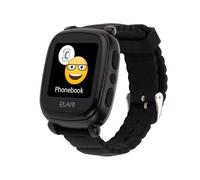 Elari 2G Reloj Inteligente Niño y Niña GPS Localizador y Llamadas Bidireccionales Audio, Chat de Voz, Botón SOS, Pantalla Táctil Grande y Brillante, Juegos KidPhone 2 (Negro)
