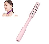 Elarique Beauty Roller, Uplift Facial Massaging Beauty Roller, Massage Face Tool, For Uplift Facial Massaging Beautys Tool, Portable With Ergonomic Handle, for Skincare (pink 1Pcs)