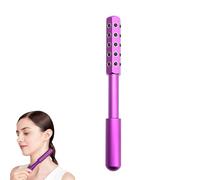 Elarique Glow Sculpting - Beauty Roller, Facelift Pro Beautys Roller, Uplift Facial Massaging Beauty Tool, with Cooling & Sculpting, with 30 Germanium Stone Face for Skin Care (Purple)