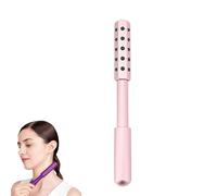 Elarique Glow Sculpting - Beauty Roller, Facelift Pro Beautys Roller, Uplift Facial Massaging Beauty Tool, with Cooling & Sculpting, with 30 Germanium Stone Face for Skin Care (Pink)