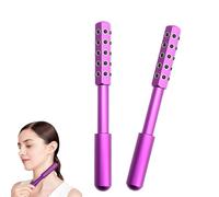 Elarique Glow Sculpting - Beauty Roller, Facelift Pro Beautys Roller, Uplift Facial Massaging Beauty Tool, with Cooling & Sculpting, with 30 Germanium Stone Face for Skin Care (Purple 2)