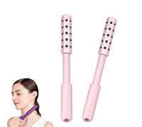Elarique Glow Sculpting - Beauty Roller, Facelift Pro Beautys Roller, Uplift Facial Massaging Beauty Tool, with Cooling & Sculpting, with 30 Germanium Stone Face for Skin Care (Pink 2)