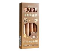 ElaSable Gel Bolígrafos - Bolígrafos Borrables Rollerball | Tenga en cuenta que el suministro de papelería | 5.51x0.59x0.59x0.59 pulgadas bolígrafo loco | Lindo animal de dibujos animados que escriben