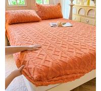 Elastic Bed Sheets, Elastic Bed Sheets Queen Size, Elastic Bed Sheets Purchase,Elastic Bedsheets Queen Size Bed, Elastic Bedsheet Queen (Orange,120 * 200cm)