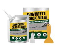 Elastic Concrete Crack Repair - Flexible Joint Sealing Compound | Flexible Masonry Repair Paste - High Elasticity Filler, Sealing Compound For Walls Floors Outdoor Surfaces