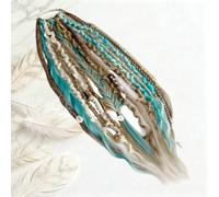 Elastic Dread Ponytail, 22" Braided Ponytail Extension, Bohemian Dreadlock Ponytail, Easy 1-Minute Clip-In Ponytails for Festival, Travel & Casual (Light green)