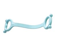 Elastic Exercise Bands Set - Figure Eight Bands Kit | Chest Expander Equipment Resistance Stretch Training Strength Mobility Rehabilitation Full Body Conditioning Arm Leg Shoulder Recovery Fitness