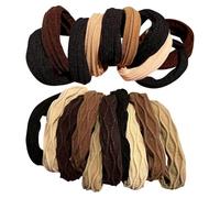 Elastic Hair Ties No Damage | High Elastic Hair Rope | Soft Headband Hair Ties | Thick Hair Accessories | No Damage Hair Bands | Gentle Hair Perfect for Thick Hair