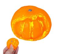 Elastic Orange Fidget Toy, Soft Squishy Fruit Stress Relief Toy, Fun Squeeze Toys for Kids Teens Adults, Durable Desk Toys for Office Play, Party Favor, Stocking Stuffer, Christmas Birthday Gift