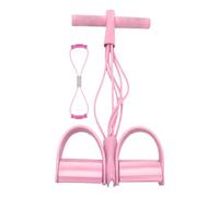 Elastic Pull Rope Fitness - 8-Tube Equipment with Figure 8 Exercise Band, Yoga Foot Puller for Abdomen, Waist, Arm Exercise, Men, Women, Beginner Home Gym Workout, Strength Training, Stretching