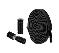 Elastic Shoelaces - No Tie Flat Laces, Adjustable Shoe Fastener, Stretch Fit Replacement, Sneaker Boot Lacing System | Hiking Sneakers Boots Usage, Sports Footwear Solution, Quick Wear Convenience