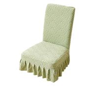 Elastic Soft Chair Seat Covers, Universal Stretch Dining Chair Protectors, Removable & Washable Decorative Slipcovers, Essential Furniture Component for Weddings, Holiday Banquets & Festive Home Decor