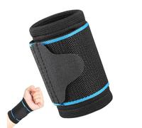 Elastic Wrist Support, Adjustable Breathable Wrist Wrap Brace, Sweat Absorbing Compression Strap with Secure Fit Design, Sports Protection Gear For Workout Gym Fitness Tennis Baseball Training Use