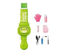 elástica a Prueba de Fugas - Protección antifugas - Juguete de Fiesta con luz y música - Máquina de Burbujas mágica - para niños y niñas, Fiesta de cumpleaños, hogar, etc