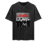 Elastica Album Cover English Rock Band Washed Round Neck Men Women tee Shirt Size S