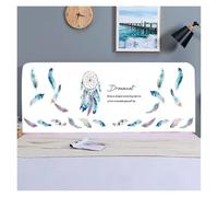 Elástica Funda para Cabecero de Cama,150/160/180cm Estampado Cubierta para Cabecero de Cama a Prueba de Polvo,Protectora de Cabeceros de Cama Todo Incluido para Decoración De Dormitorio(Color 12,150cm