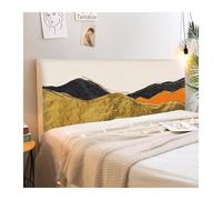 Elástica Funda para Cabecero de Cama,150/160/180cm Estampado Cubierta para Cabecero de Cama a Prueba de Polvo,Protectora de Cabeceros de Cama Todo Incluido para Decoración De Dormitorio(Color 34,150cm