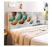 Elástica Funda para Cabecero de Cama,150/160/180cm Estampado Cubierta para Cabecero de Cama a Prueba de Polvo,Protectora de Cabeceros de Cama Todo Incluido para Decoración De Dormitorio(Color 41,180cm