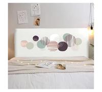 Elástica Funda para Cabecero de Cama,150/160/180cm Estampado Cubierta para Cabecero de Cama a Prueba de Polvo,Protectora de Cabeceros de Cama Todo Incluido para Decoración De Dormitorio(Color 11,200cm