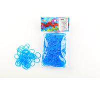 Elásticas Rainbow Loom azul Ocean Jelly