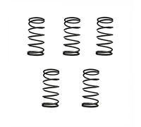 Elasticidad Comprimido 5PCS, Muelles comprimidos, diámetro de alambre de 3 mm x 29 mm de diámetro exterior X (20-100) MM Longitud libre, manantiales comprimidos de acero de resorte Durable Loaded ( Si