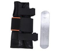 Elástico Aluminio Lámina Apoyo Muñeca Guardia, Correa Diseño Malla Tela Muñeca Guardia En línea Patinaje OK Tela, Aluminio Banda, Elástico Tela Hecho