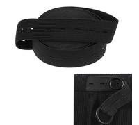 Elástico Ancho Rollo de Cordón Elástico con Ojal Cordón elástico para ojales de,hebilla elástica para cuello de mujer, adorno de ojal elástico de encaje, ojal elástico de boda
