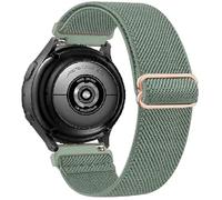 Elástico Nylon Pulsera de Repuesto para Garmin Approach S50/S42/S40/S12/Vivoactive 6/5, 20mm Deporte Brazalete Correa para Garmin Forerunner 570 42mm/55/158/165/Bounce/D2 Air X10