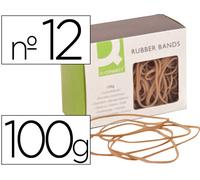 Elásticos Q-Connect 100 Gr Numero 12