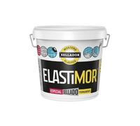 ELASTIMOR Mortero Sellador, Cemento Express, Impermeable, para encintados, llagueados, sellados, rejunteados, reparaciones, Cubo 25 Kg