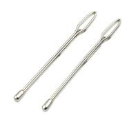 Elastischer Einfädler, Kordelzug-Einfädler-Werkzeug | 2-teiliges Seileinfädler-Einfädelwerkzeug-Set,Durchziehnadels, Strickzubehör, Multifunktionale Nähwerkzeuge Für Shorts, Jacken, Kapuzenpullover