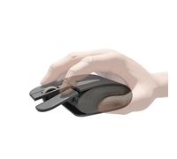 elasto Ratón inalámbrico Bluetooth ergonómico M4 Set - Ayuda con el túnel carpiano, artritis, dolor de dedos y muñeca, DPI ajustable - Clic ligero (inalámbrico)