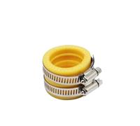 Elastómero De Pvc Flexible Carburador de motocicleta, interfaz colector admisión, tubo entrada, pieza repuesto carburador goma(45mm yellow)