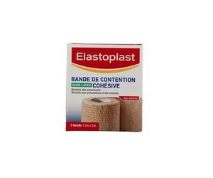ELASTOPLAST - Cinta cohesiva (7 cm x 3 m), color plateado