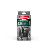 Elastoplast Rodillera protectora ajustable (1 rodillera), cuidado de lesiones por desgarro de menisco, A año de ligamentos, rodilla de corredor, artritis y rodillas débiles/lesionadas