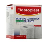Elastoplast Venda Compresión Cohesiva Sin Látex Blanca 7 cmx3 M