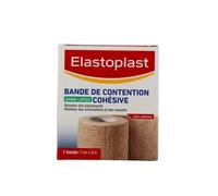 ELASTOPLAST - Cinta cohesiva (7 cm x 3 m), color plateado
