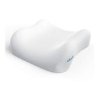 ELATIV Almohada cervical ortopédica contra el dolor de cuello para dormir de lado y de espalda | Almohada lavable para casa, viajes, oficina, coche, fabricado en Austria